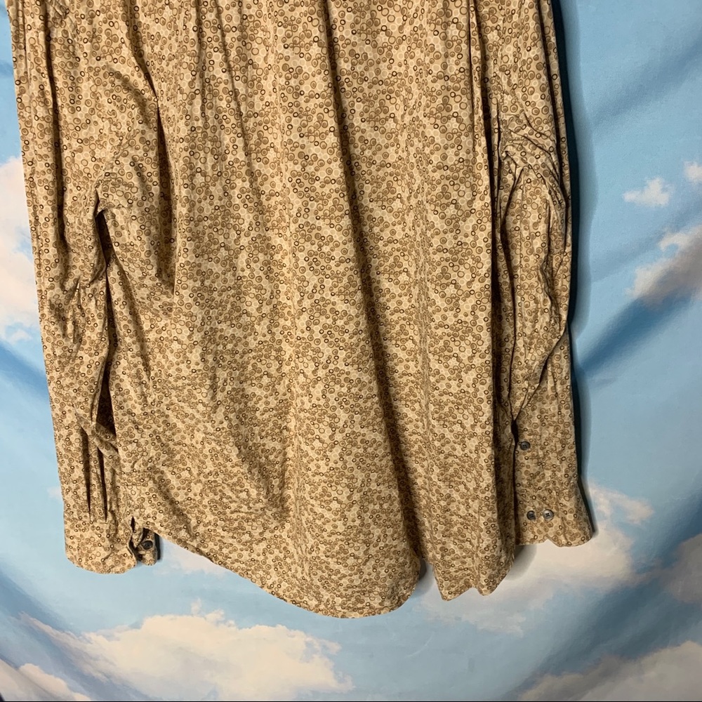 Structure- Light Brown Button Down Shirt - image 8